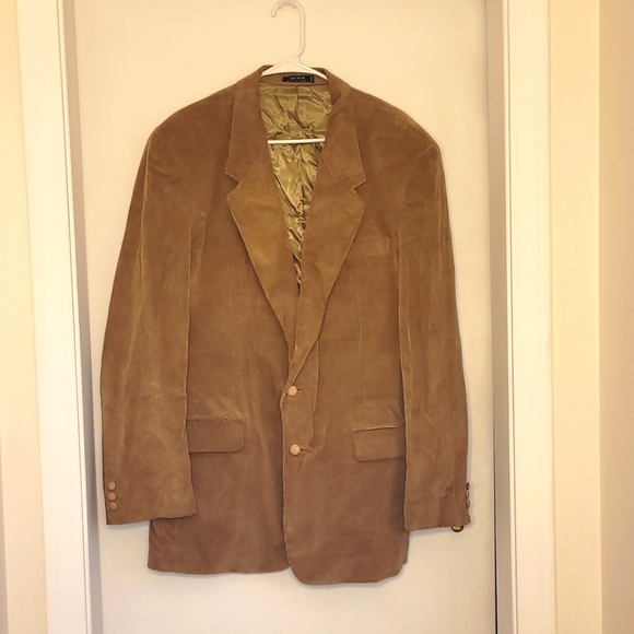 Jeremy Cobb Suits Blazers Tan Courdoroy Blazer Poshmark